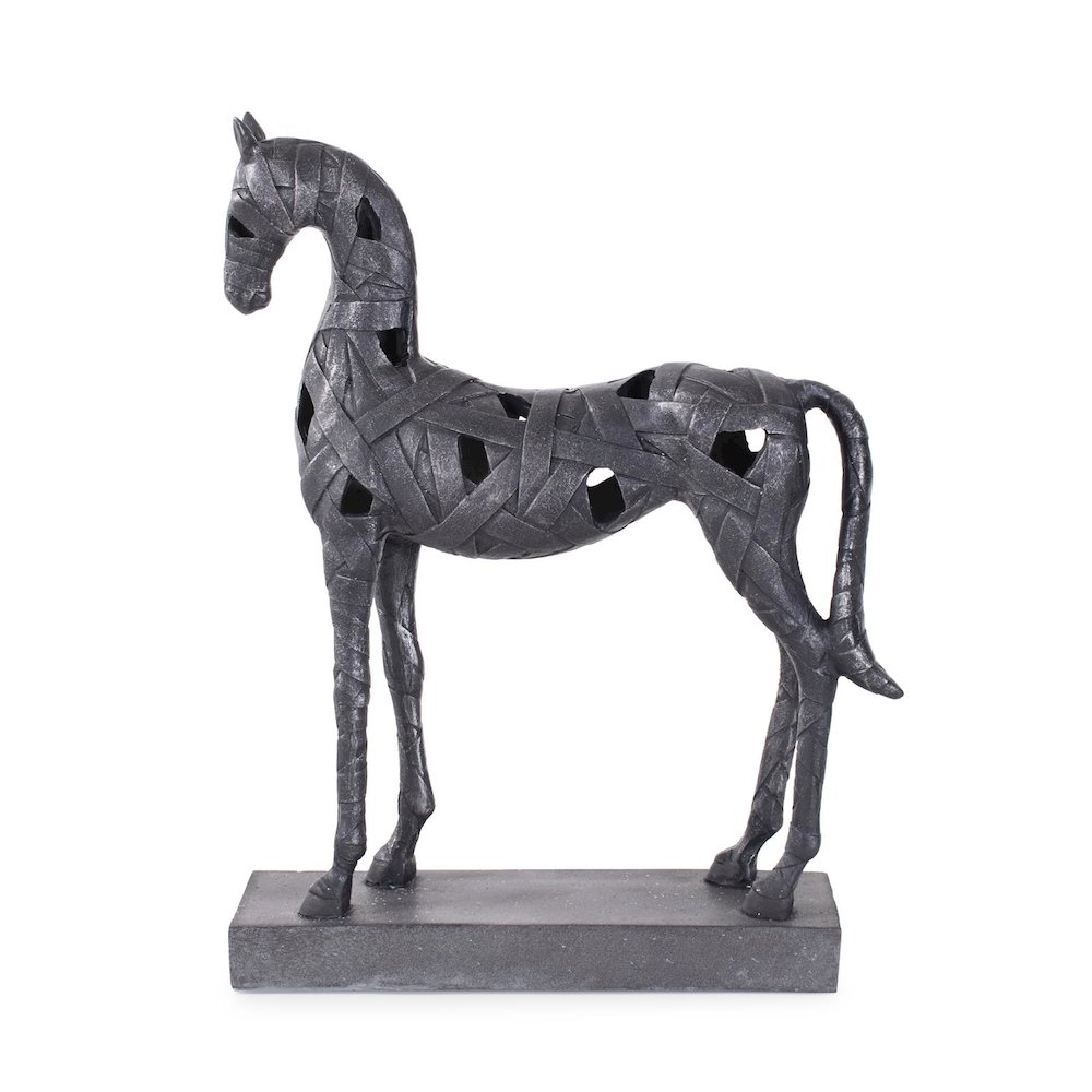 Black Stallion in Polyresin. Picture 5