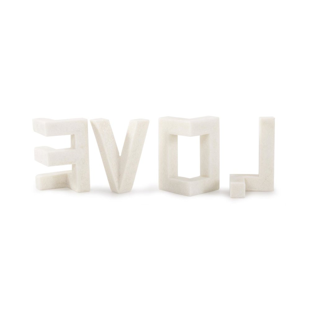 Just Say "Love" Sculpture in Polyresin. Picture 2