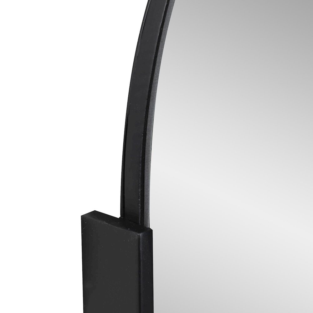 Hudson Rectangular Metal Mirror. Picture 5