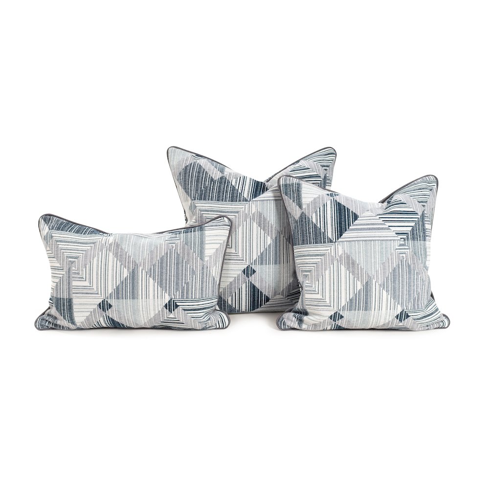 Prisma Navy 24x24 Poly Filled Pillow. Picture 6