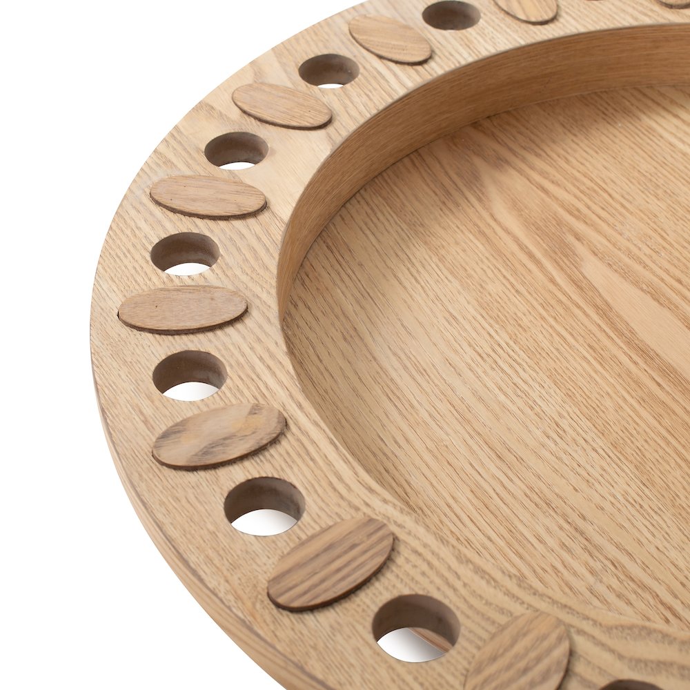 Robin Baron Winfield Wooden Lazy Susan. Picture 6