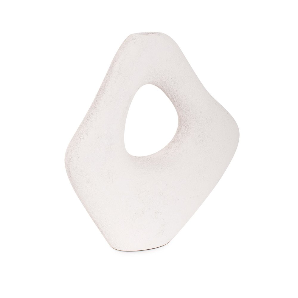 Saar Abstract White Cloud Vase. Picture 5