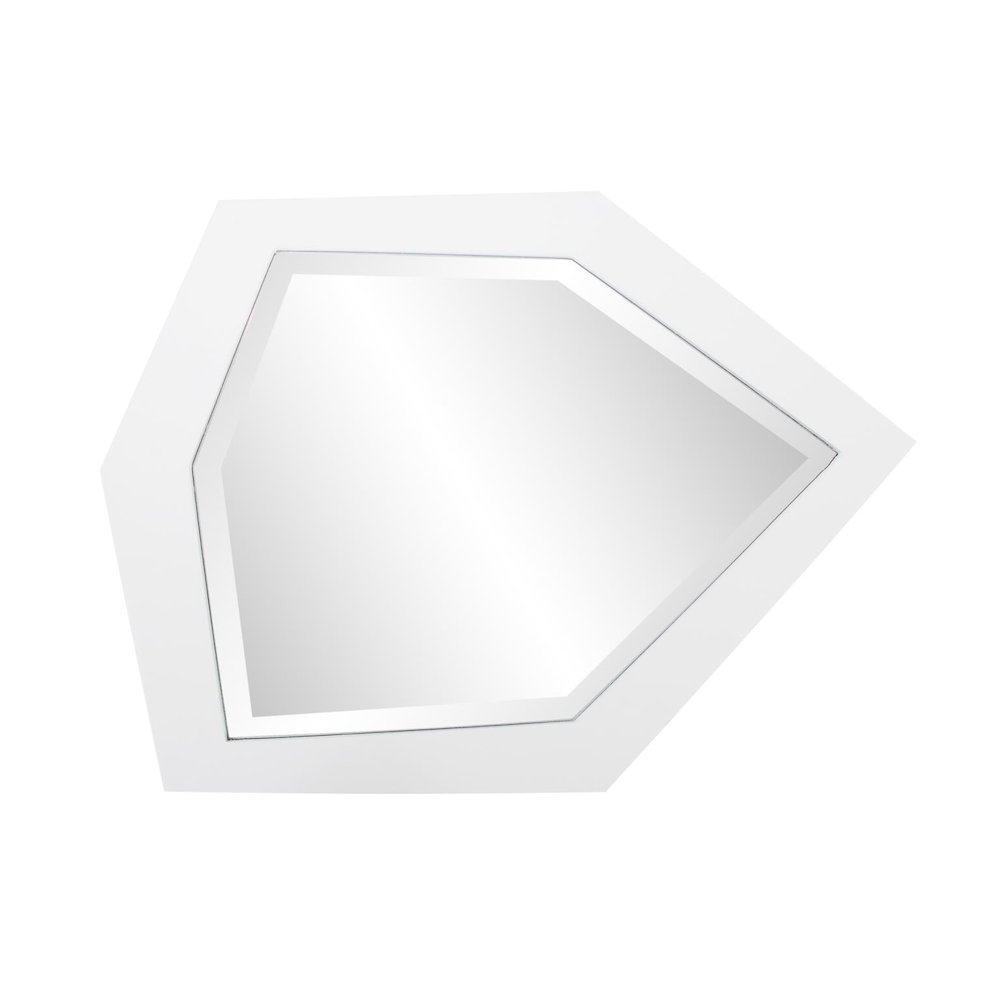 Abrams Mirror - White. Picture 1