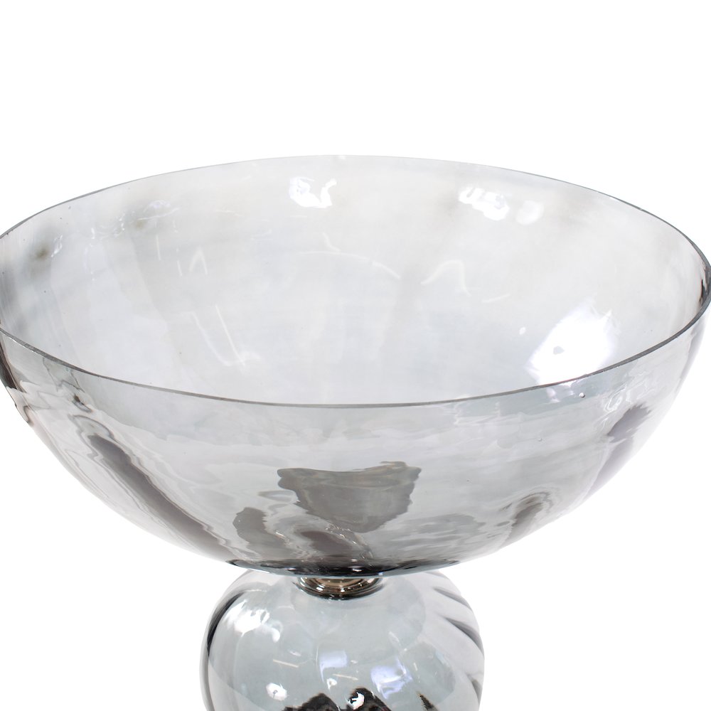 Ayers Smoked Glass Bowl. Picture 5