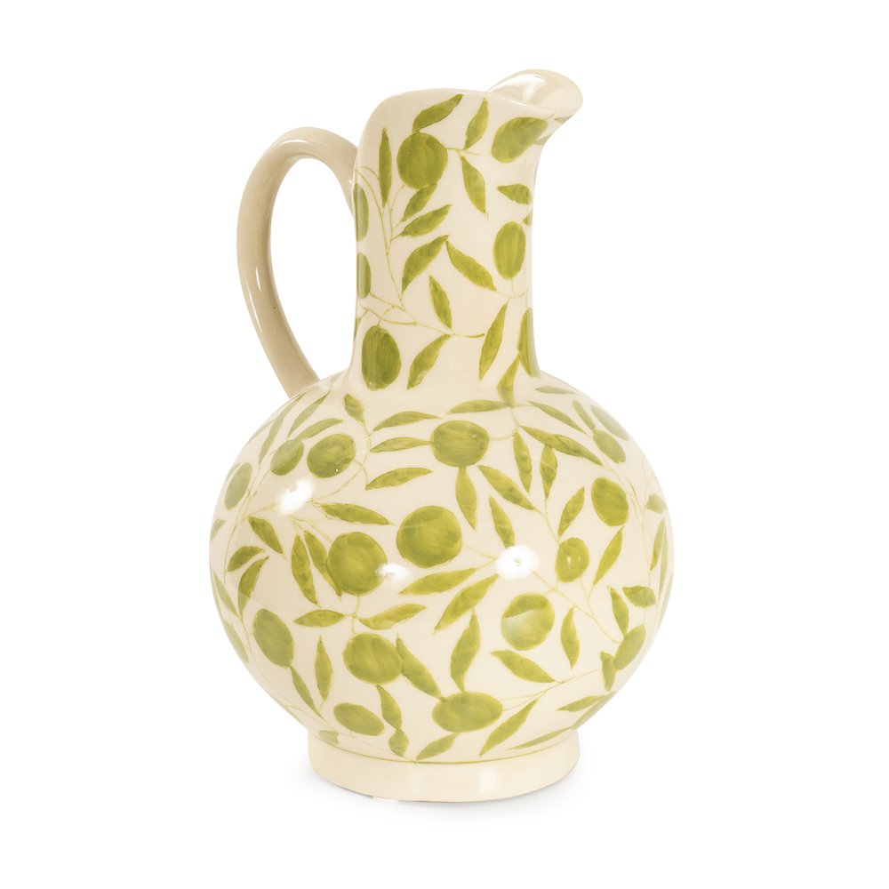 Olivia Water Pitcher Sage Green. Picture 3
