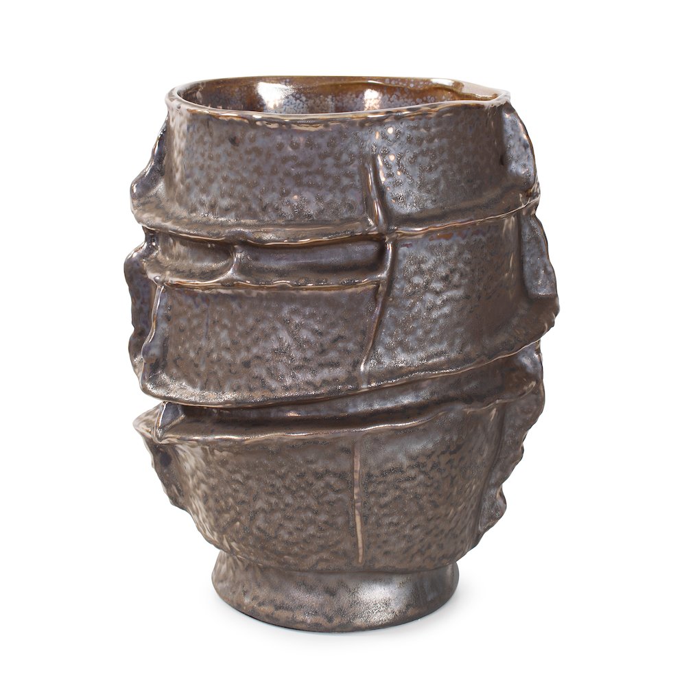Fossil Ridge Vase Large. Picture 1