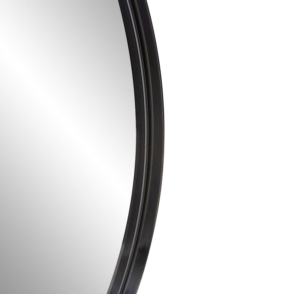 Stainless Steel Round Mirror. Picture 4