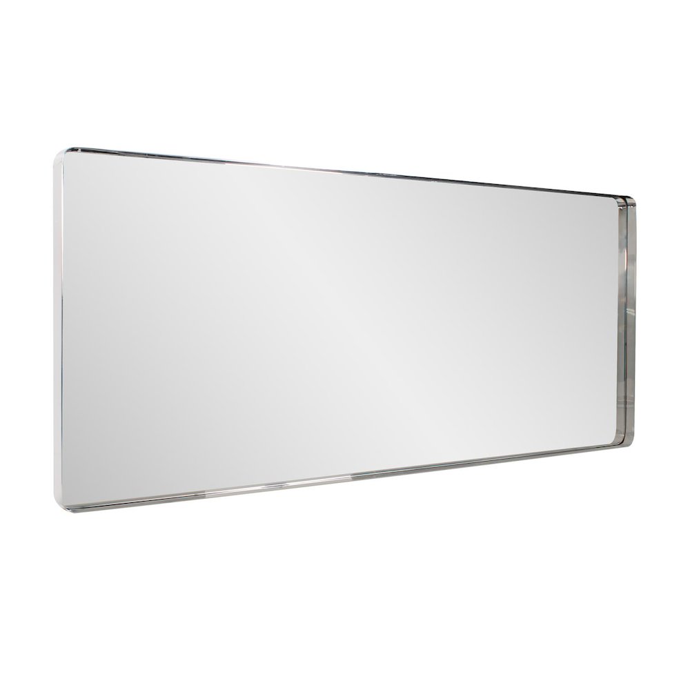 Steele Polished Silver Oversized Mirror. Picture 8
