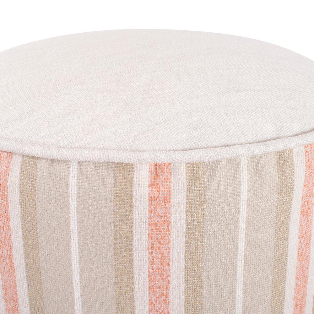 Short Indoor/Outdoor Pouf Dune Terra. Picture 2