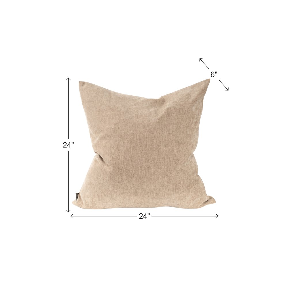 Komodo Sand Down Filled 24x24 Pillow. Picture 7
