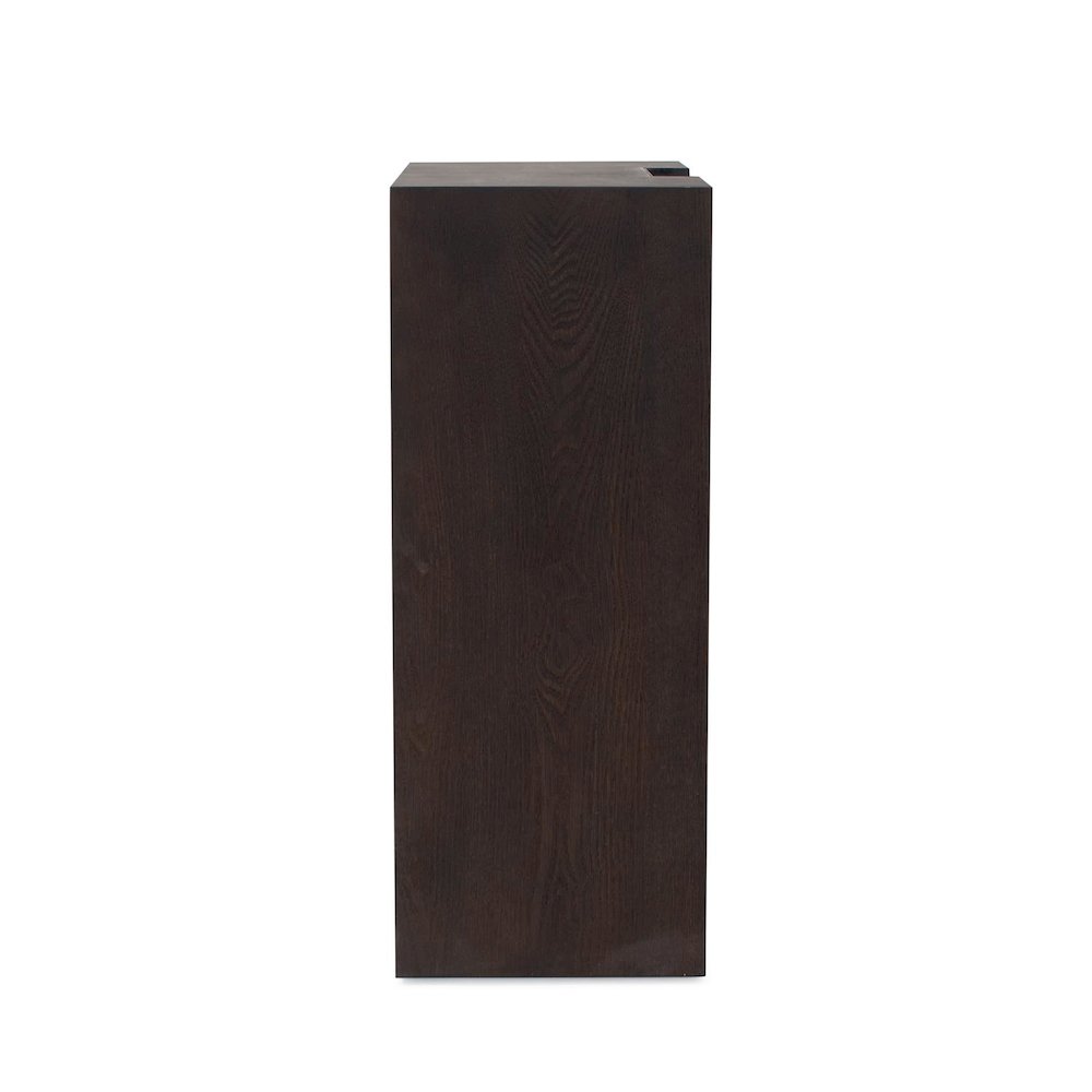 Bertoia Black Wooden Display Pedestal- Short. Picture 6