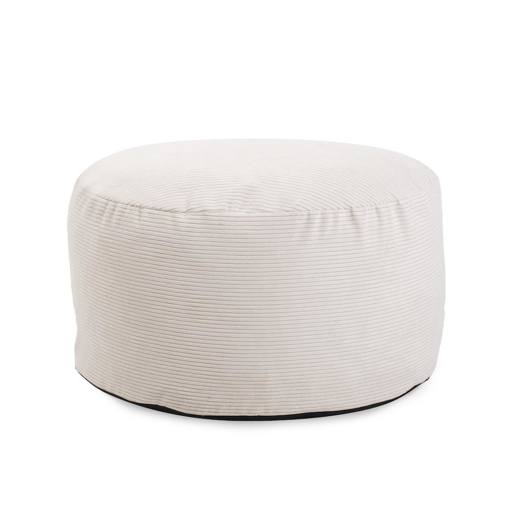 Short Pouf Pana Natural. Picture 1