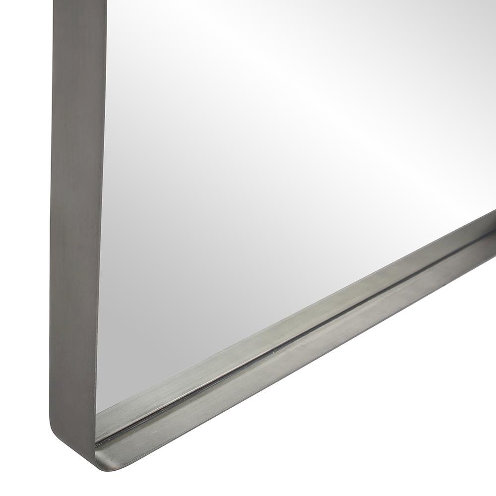 Steele Silver Oversize Mirror. Picture 3