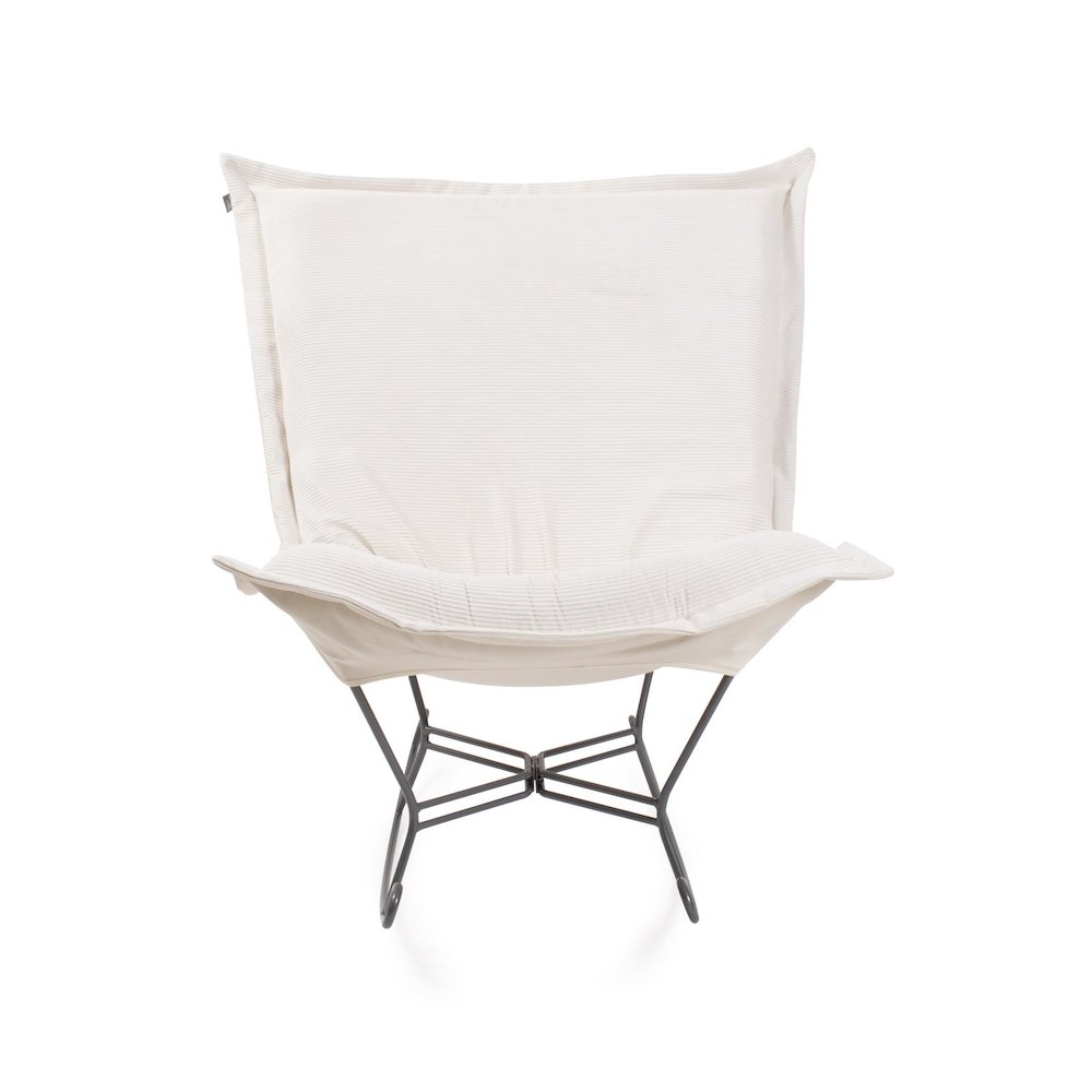 Puff Rocker Ottoman  Pana Natural/Natural. Picture 2