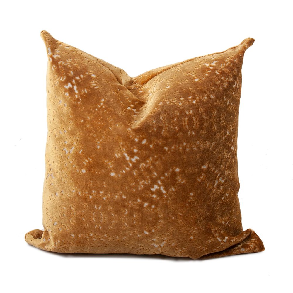 20 x 20 Pillow  Pisani Gold - Down Insert. Picture 1
