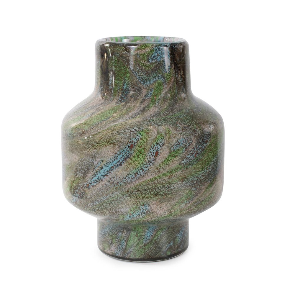 Kabir Glass Vase-  Short. Picture 1