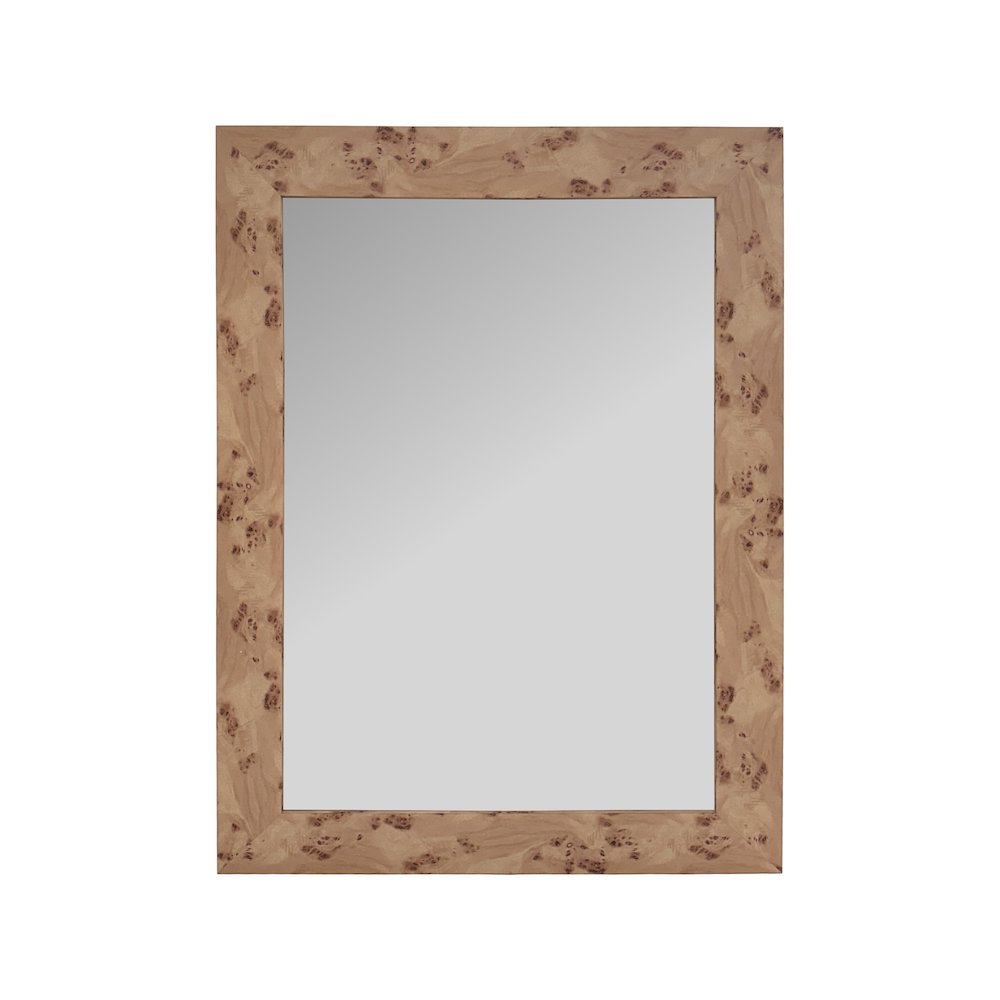 Burled Vanity Mirror. Picture 2