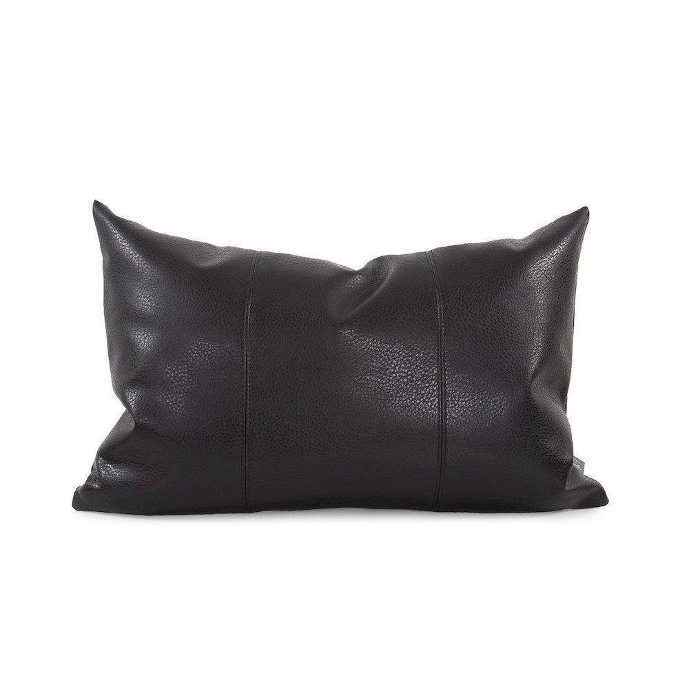 Pillow  14 x 22 Avanti Black - Poly Insert. Picture 1