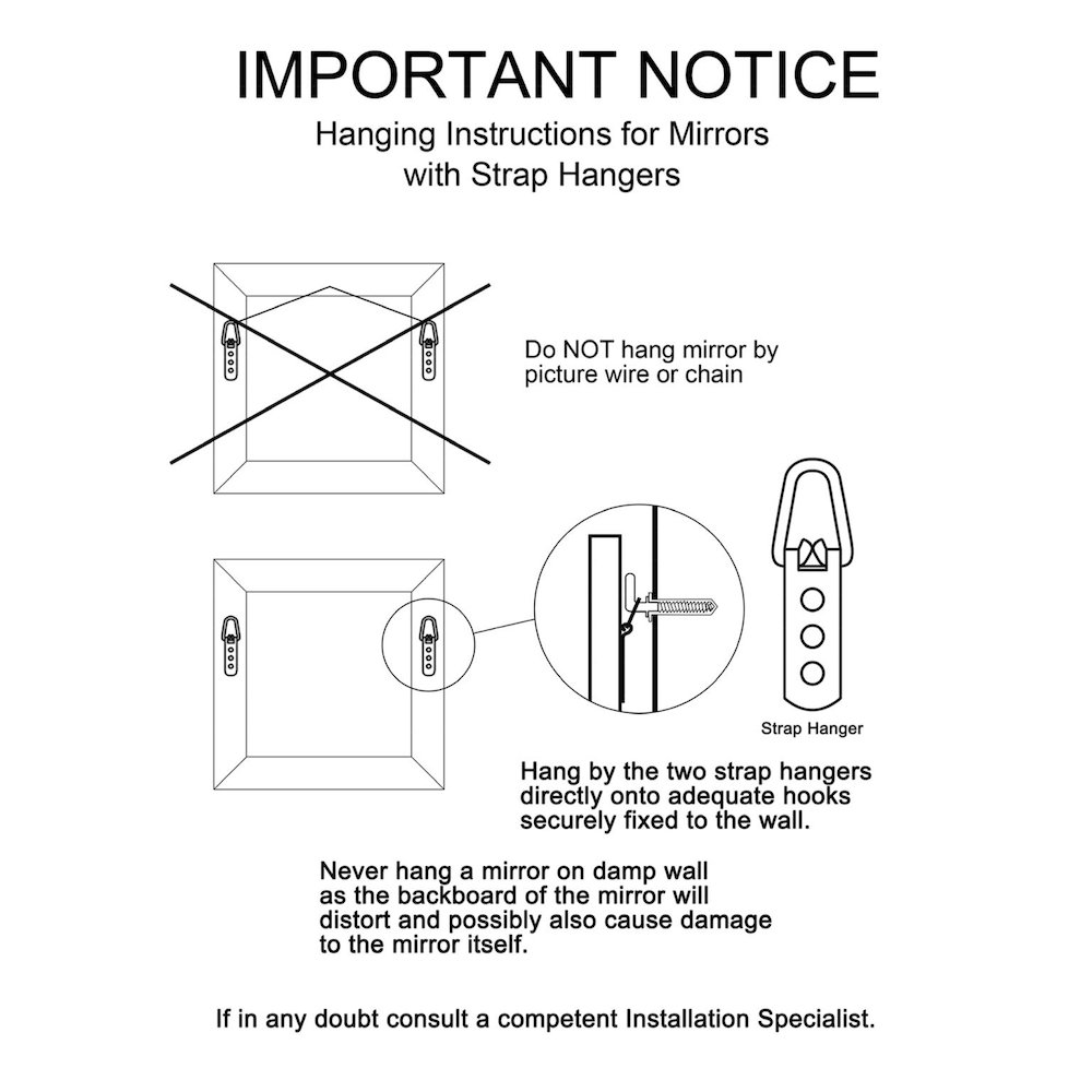 Steele Brass Round Mirror. Picture 9