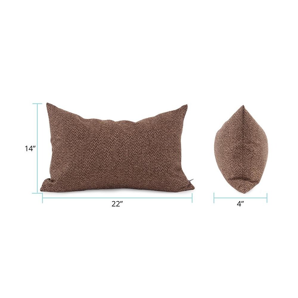 Pillow  14 x ?22 Panama Chocolate ?- Poly Insert. Picture 6