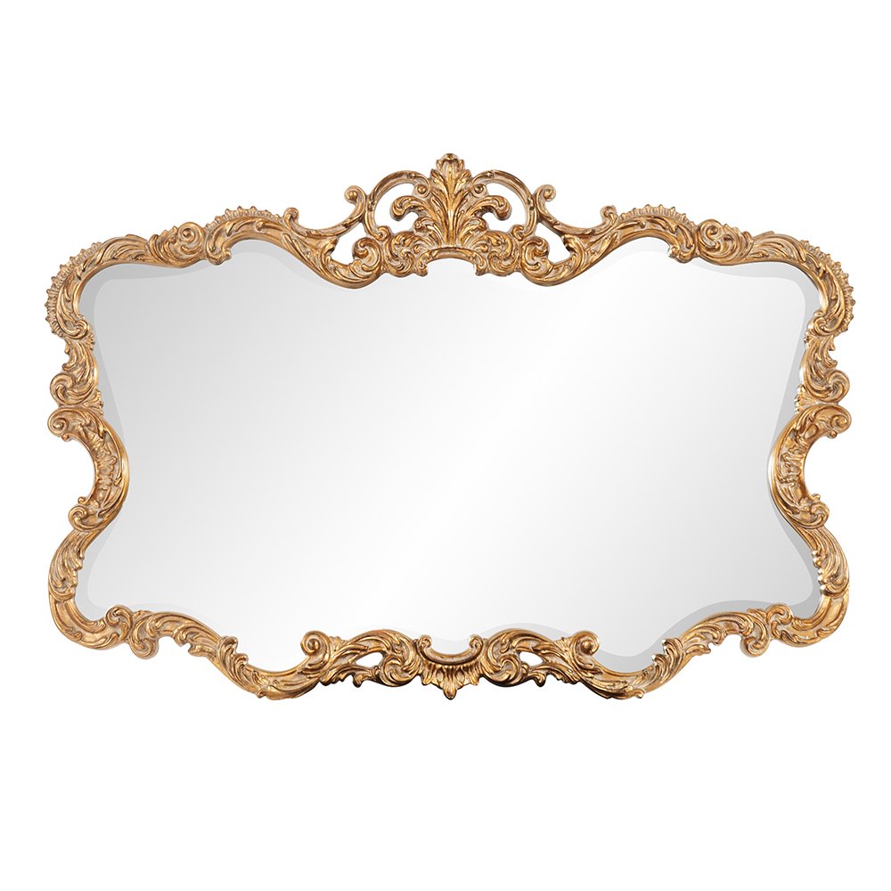 Talida Gold Mirror. Picture 1