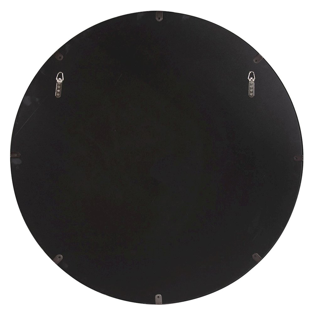 Steele Brass Round Mirror. Picture 7