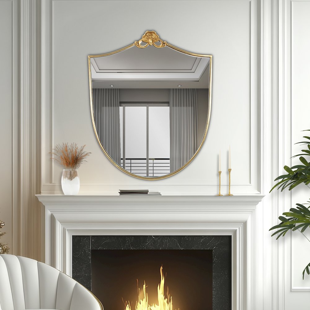Longhurst Estate Shield Mirror. Picture 8