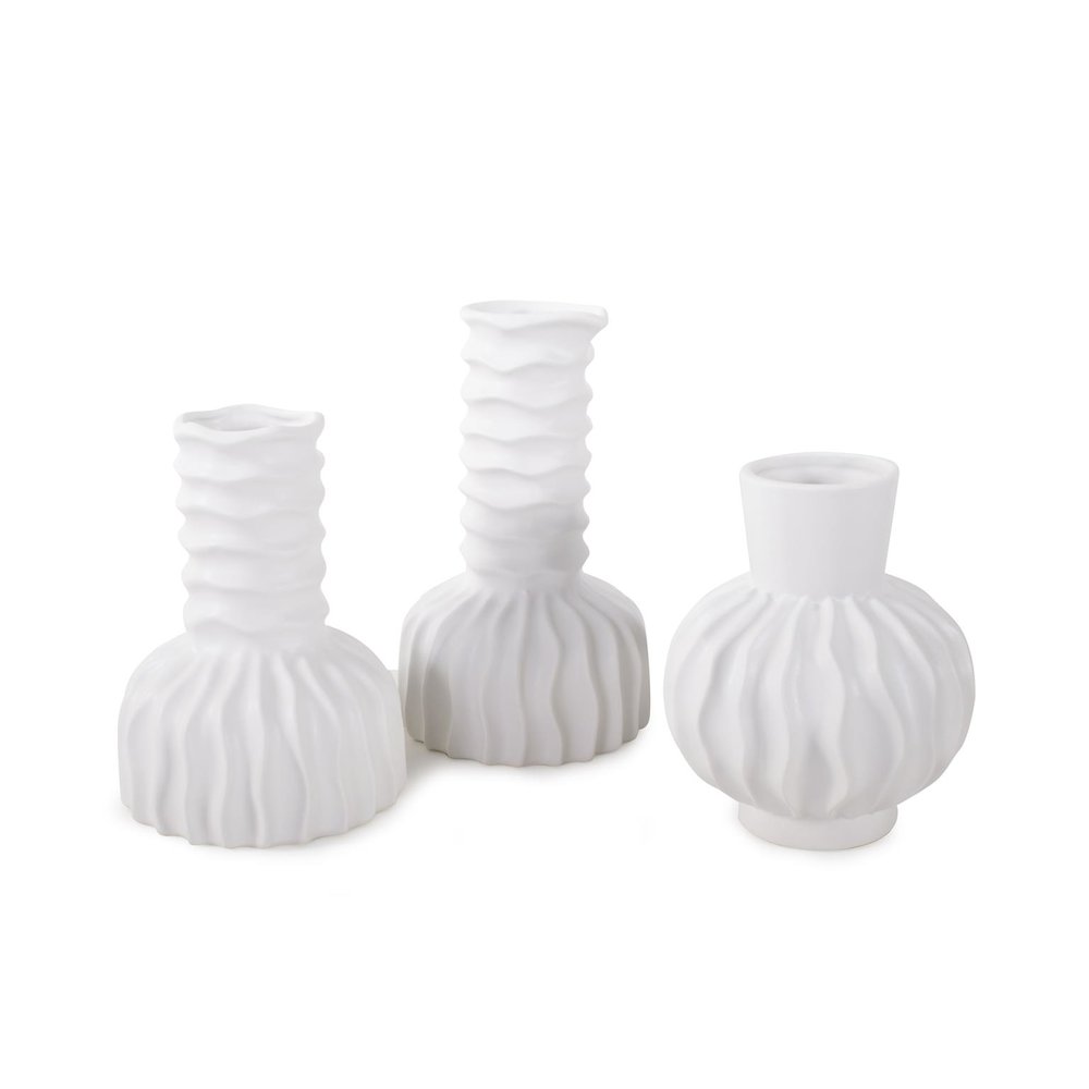 Herring Bulbous Abstract Vase- Small. Picture 5