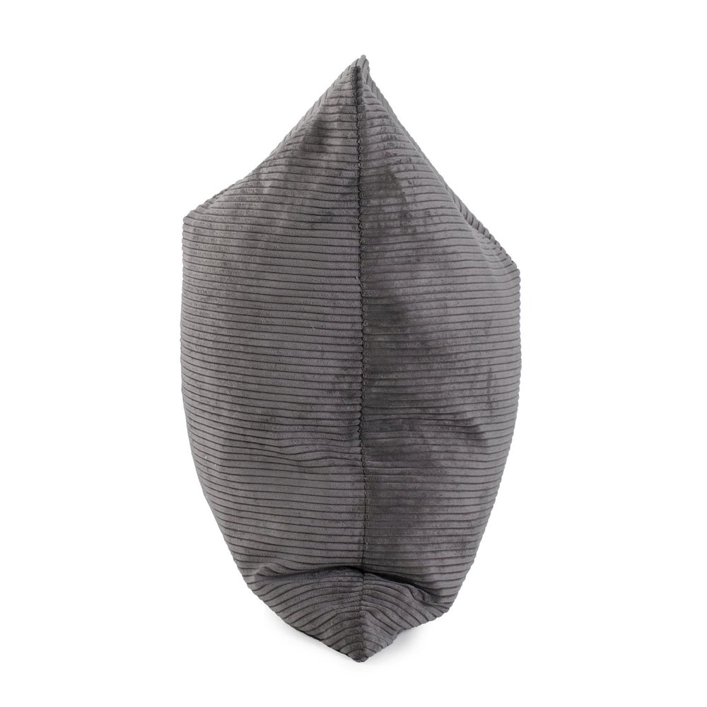 Pillow 20 x 20 Pana Charcoal - Poly Insert. Picture 4