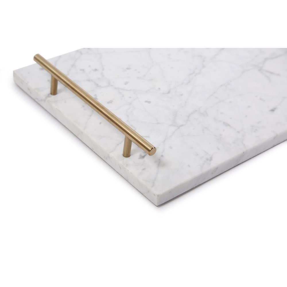 White Marble Tray. Picture 6