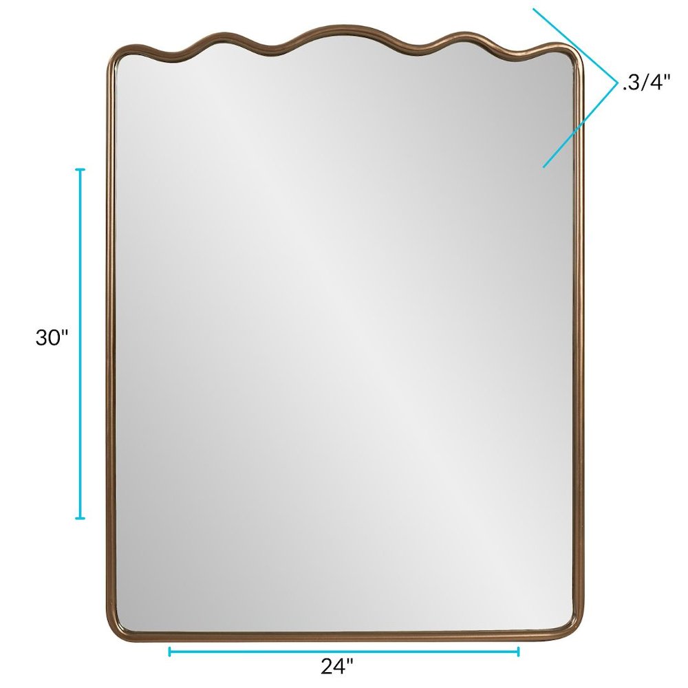 Savoy Ripple Mirror. Picture 8