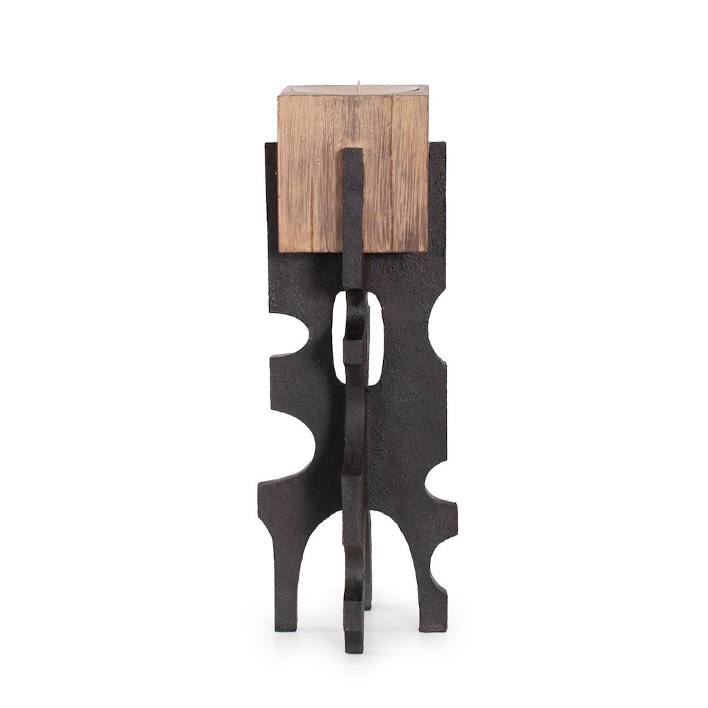 Cade Architectural Pillar Candle Holder- Tall. Picture 3