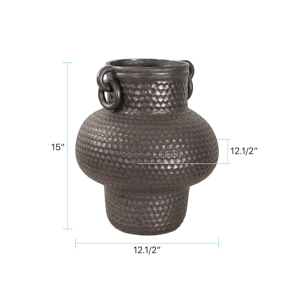 Ashforge Textured Vase Large. Picture 9