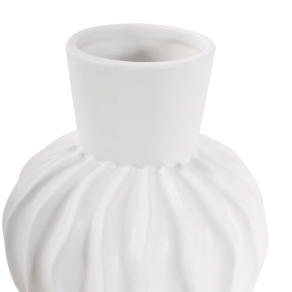 Herring Bulbous Abstract Vase- Small. Picture 2