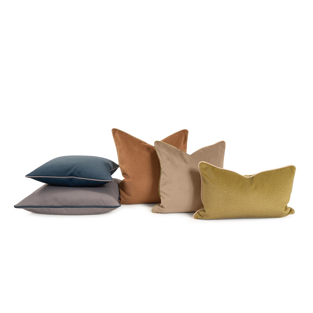 Qiviut Green 24x24 Poly Filled Pillow. Picture 7