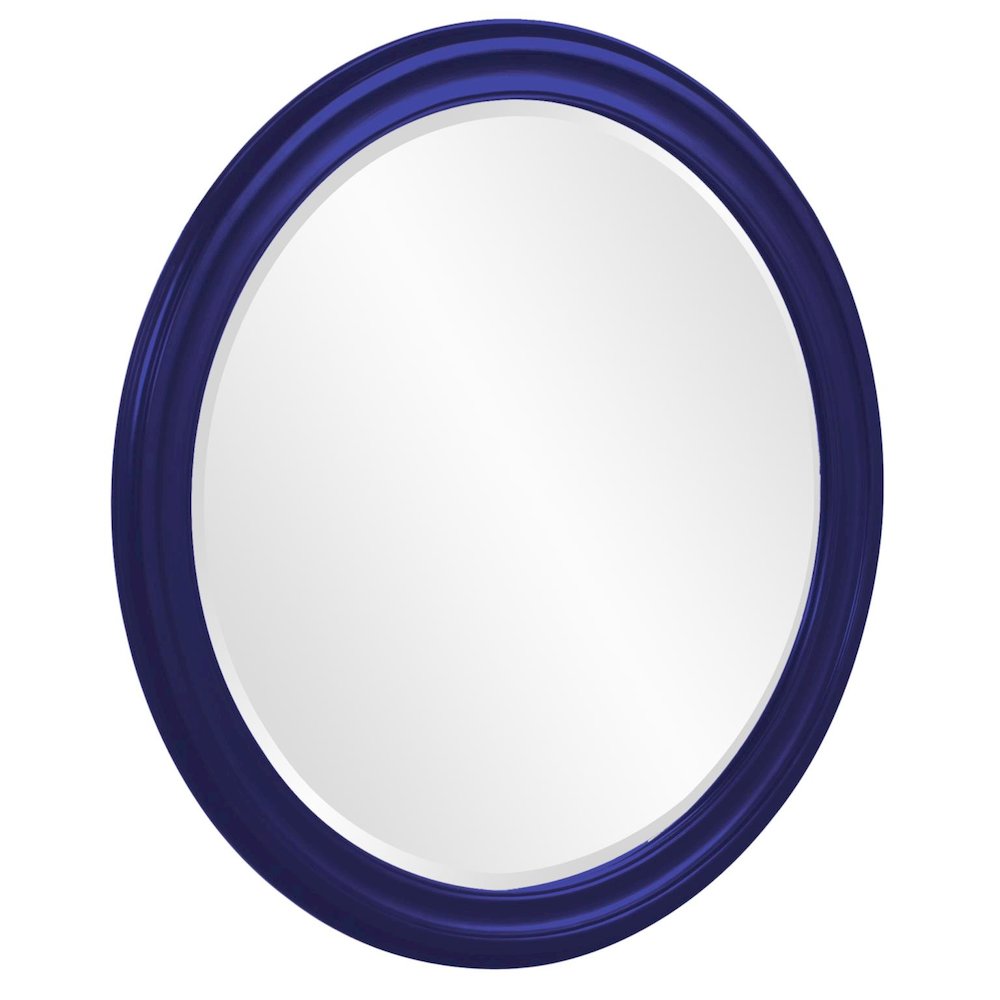 George Mirror - Glossy Navy. Picture 2