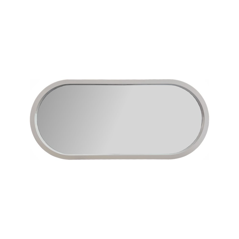 Osman Glossy Chalk Wall Mirror. Picture 2