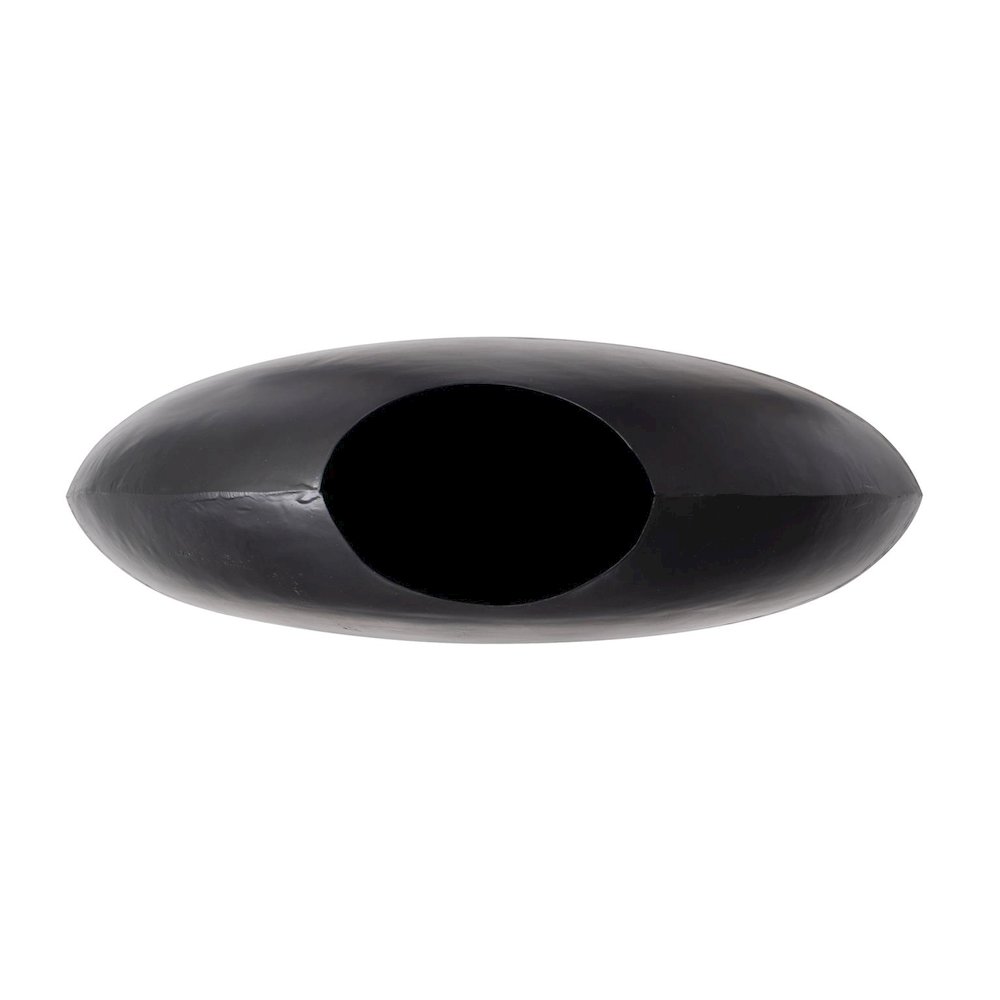 Golden Thread Medium Disc Vase. Picture 4