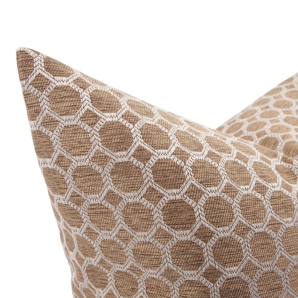 24 x 24 Pillow  Pyth Gold - Down Insert. Picture 5