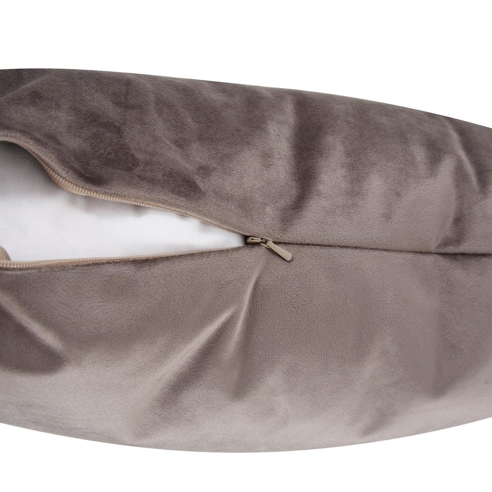 Pillow  14 x 22 Bella Pewter - Poly Insert. Picture 5