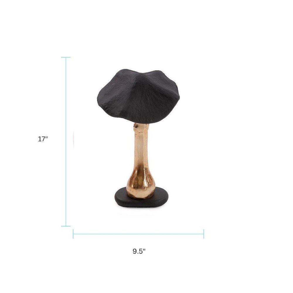 Magical Mushroom Aluminum Sculpture- Large. Picture 8