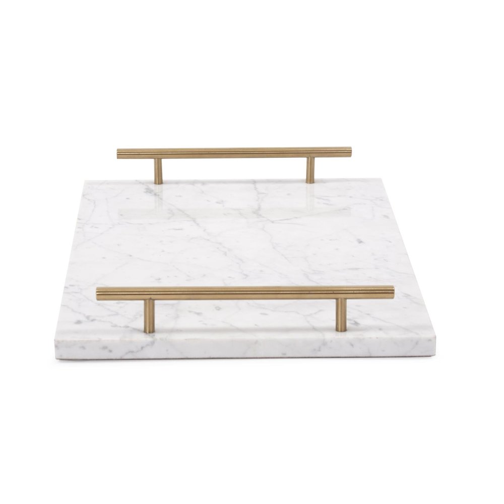 White Marble Tray. Picture 4
