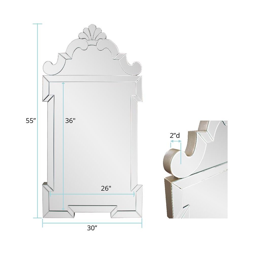 Highgrove Wall Mirror. Picture 7