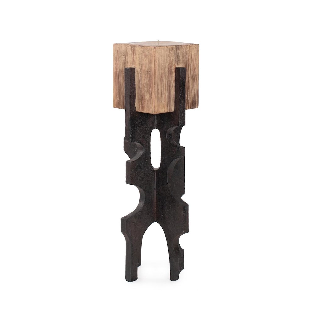 Cade Architectural Pillar Candle Holder- Tall. Picture 5