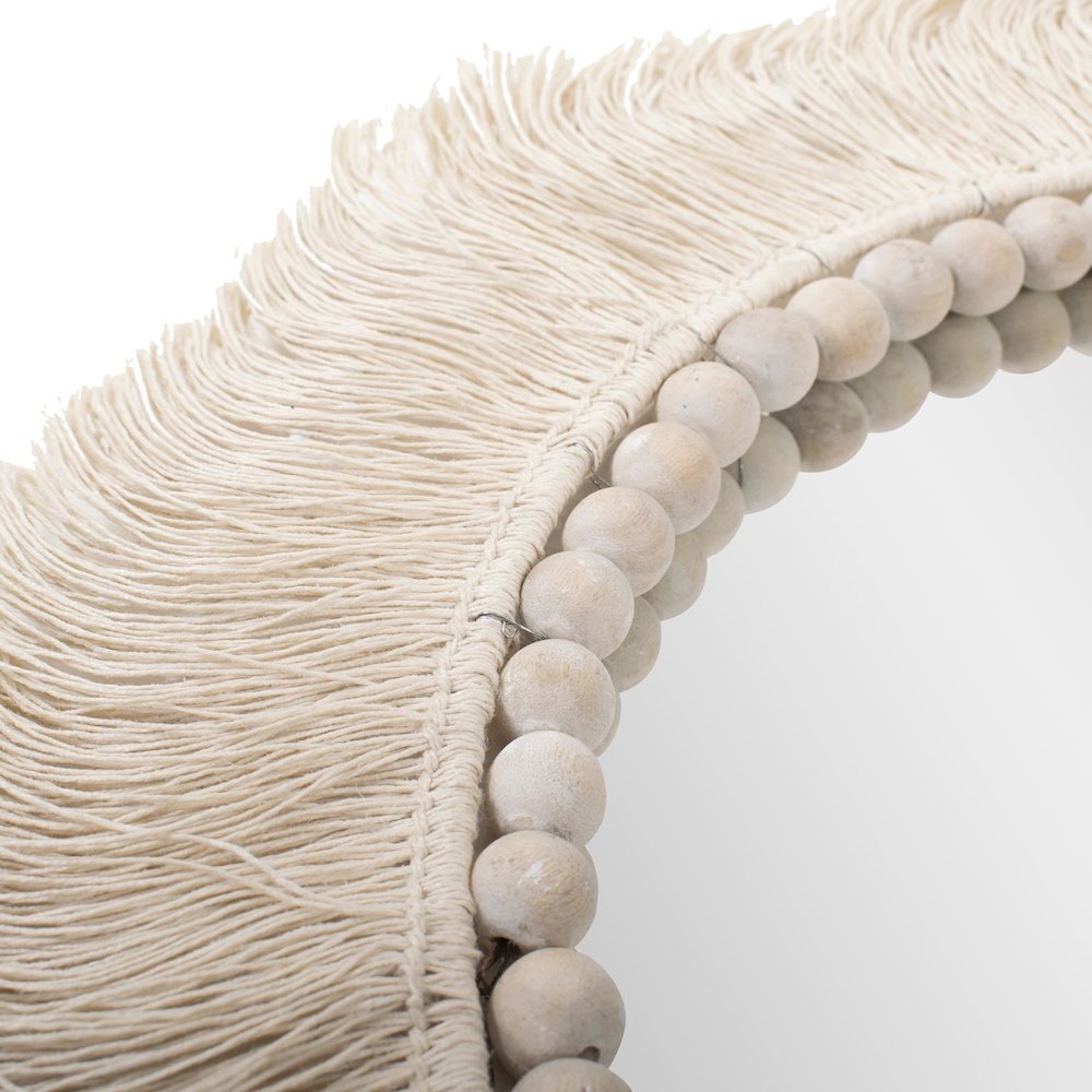 Fringe Round Mirror. Picture 4