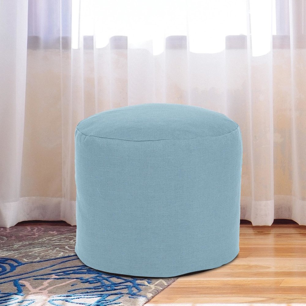 Tall Pouf Sterling Breeze. Picture 2