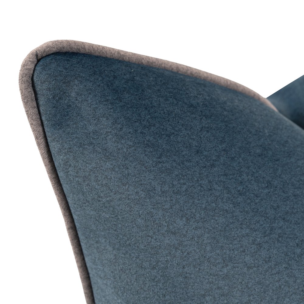 Qiviut Blue 14x22 Poly Filled Pillow. Picture 5