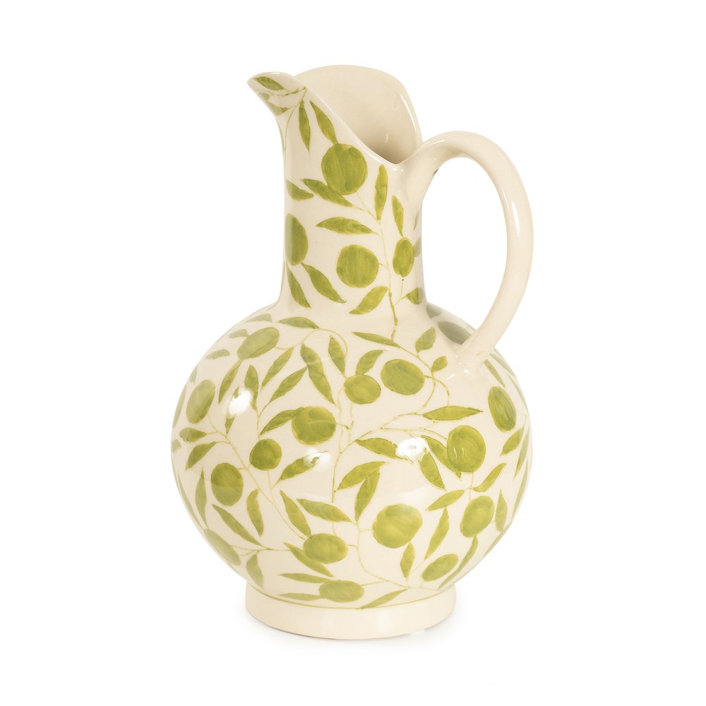 Olivia Water Pitcher Sage Green. Picture 2