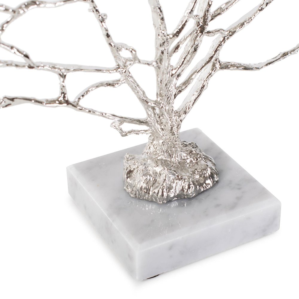 Study of Coral Sculpture On A White Marble Base. Picture 7