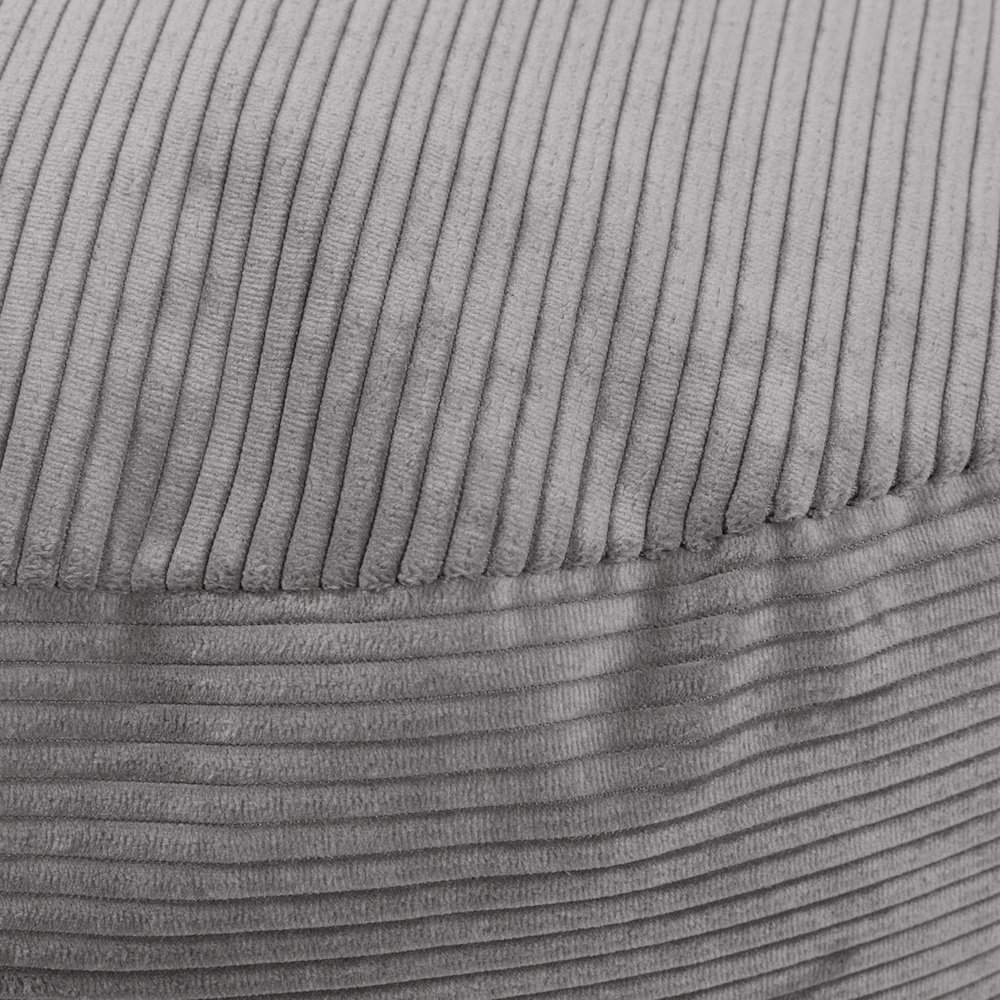 Short Pouf Pana Charcoal. Picture 5